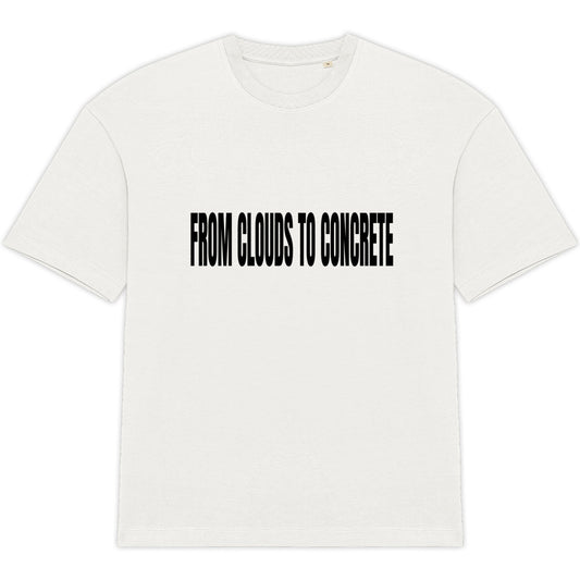 T-SHIRT « FROM CLOUDS TO CONCRETE »  - face_0
